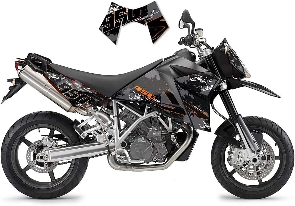 race-styles Aufkleber kompatibel mit KTM 950 Supermoto Dekor Grey von race-styles