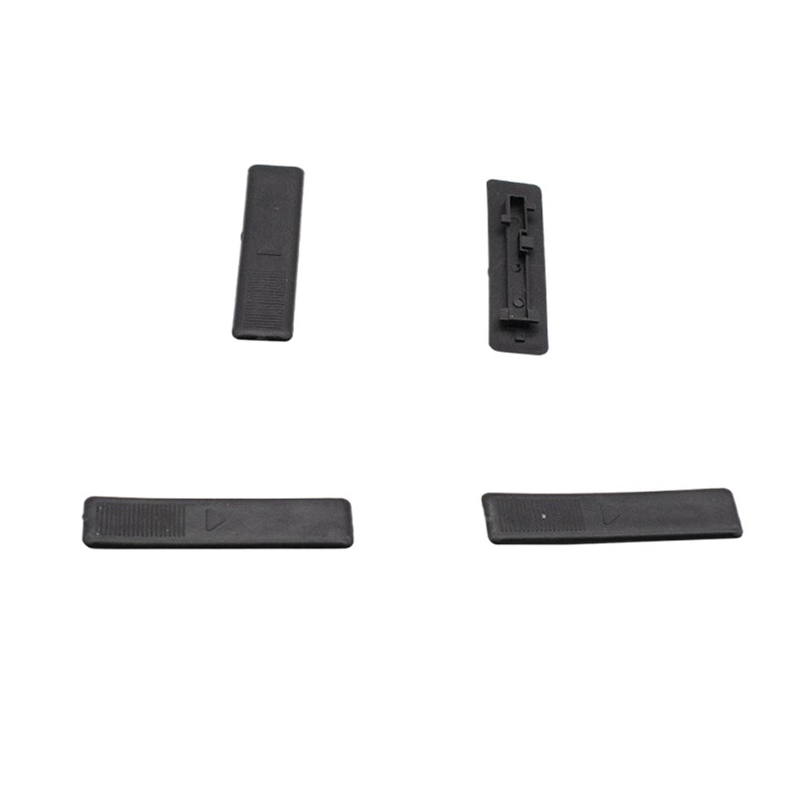 4 Stücke Schwarz Auto Dachreling Clip Rack Zierleiste Abdeckstreifen Ersatz Verschluss Kompatibel Mit Mazda 2 3 5 6 CX7 GJ6A-50-5A1 von raldh