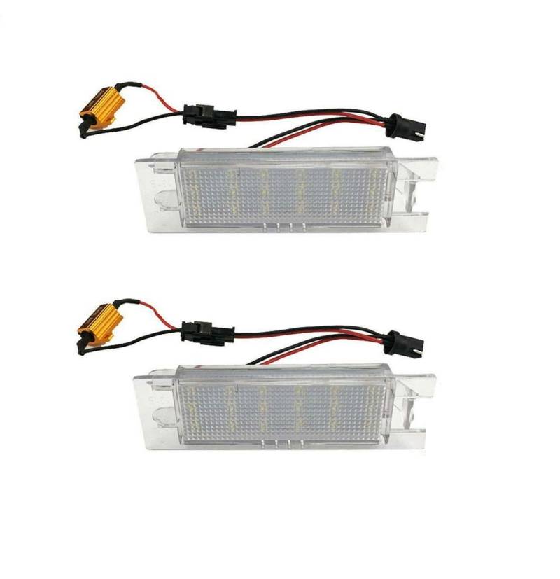 LED Kennzeichenbeleuchtung für Astra H Corsa C/D Zafira B Adam 13252440/13139990 (62 23 508) / 13251936 (62 23 513) / 9164143 (62 23 506) von ready