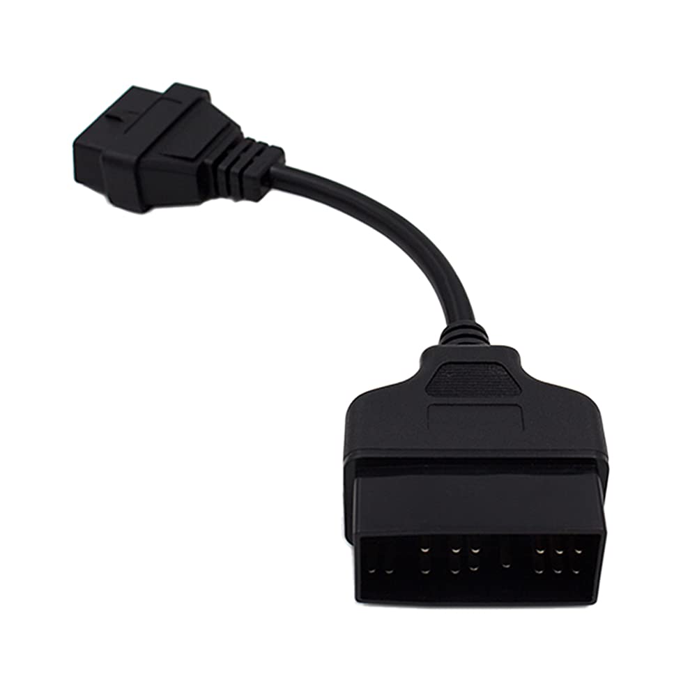 reamhome FüR 22Pin zu OBDII 16Pin Buchse Adapter Kabel für 22 Pin OBD II OBD Diagnose Kabel von reamhome