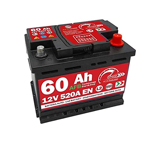 AUTOBATTERIE SPEED L2 AFB Technologie - 12V 60Ah 520A +DX von ricambi auto smc