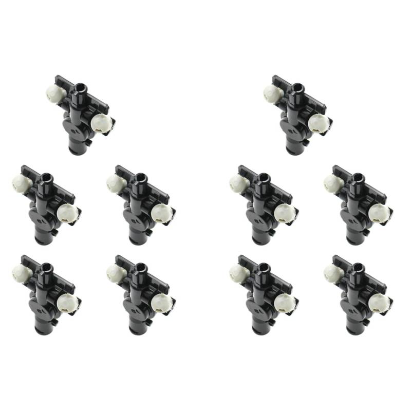 rieder 10X Scheinwerfer Wasser Sprüh DüSen Wasch Anlage Jet Verbinder Adapter Halter für von rieder