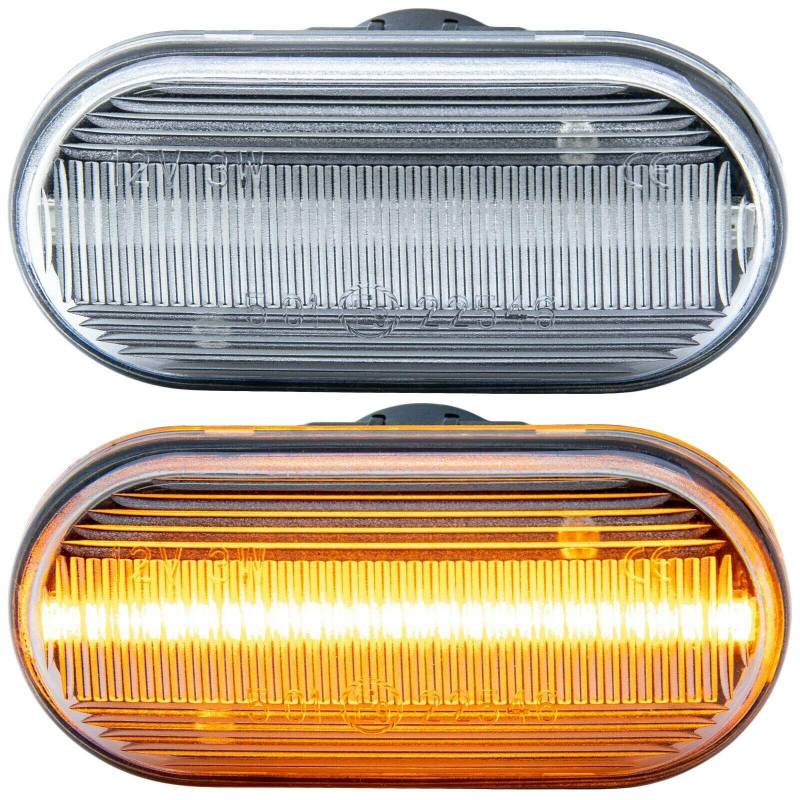 rm-style LED SEITENBLINKER KLARGLAS Transparent [7811] von rm-style