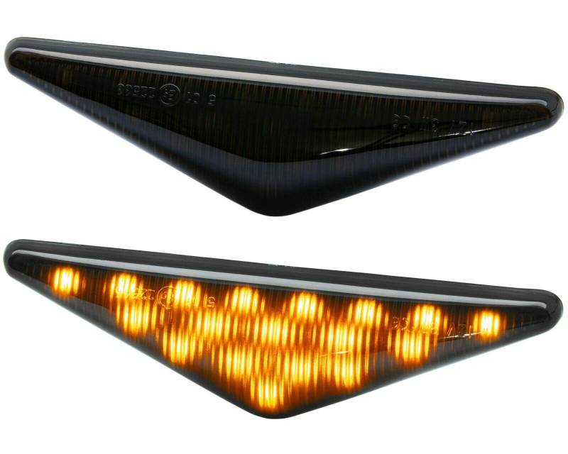 rm-style LED SEITENBLINKER Schwarz Smoke [7924-1] von rm-style