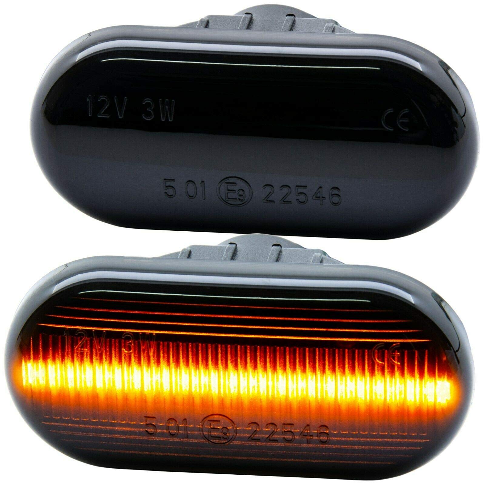 rm-style LED SEITENBLINKER schwarz Smoke [7811-1] von rm-style