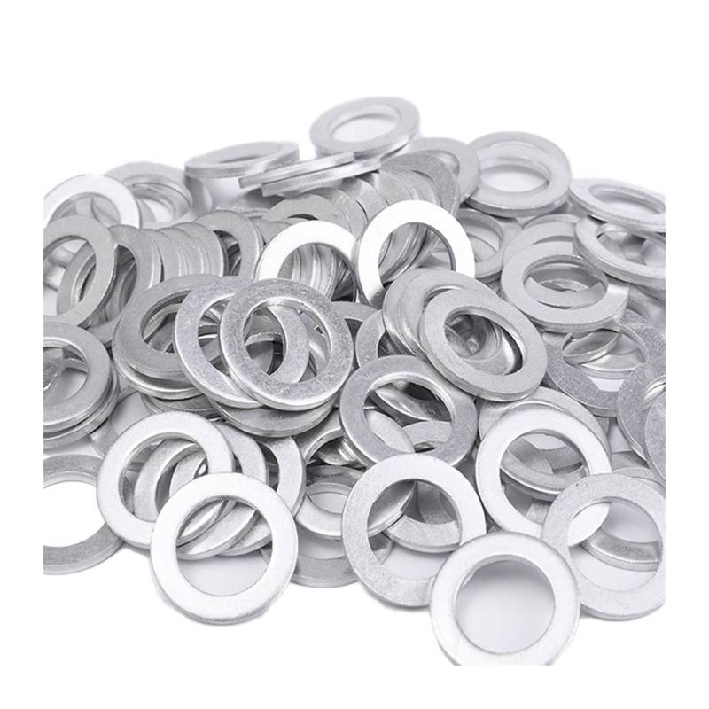 runhuabaihuo 10-100PCS Auto Motor Öl Pan Ölablass Schraube Dichtung Dichtung Ring for 14mm Loch Mutter Aluminium abdichtung Auto Teile(100pcs) von runhuabaihuo