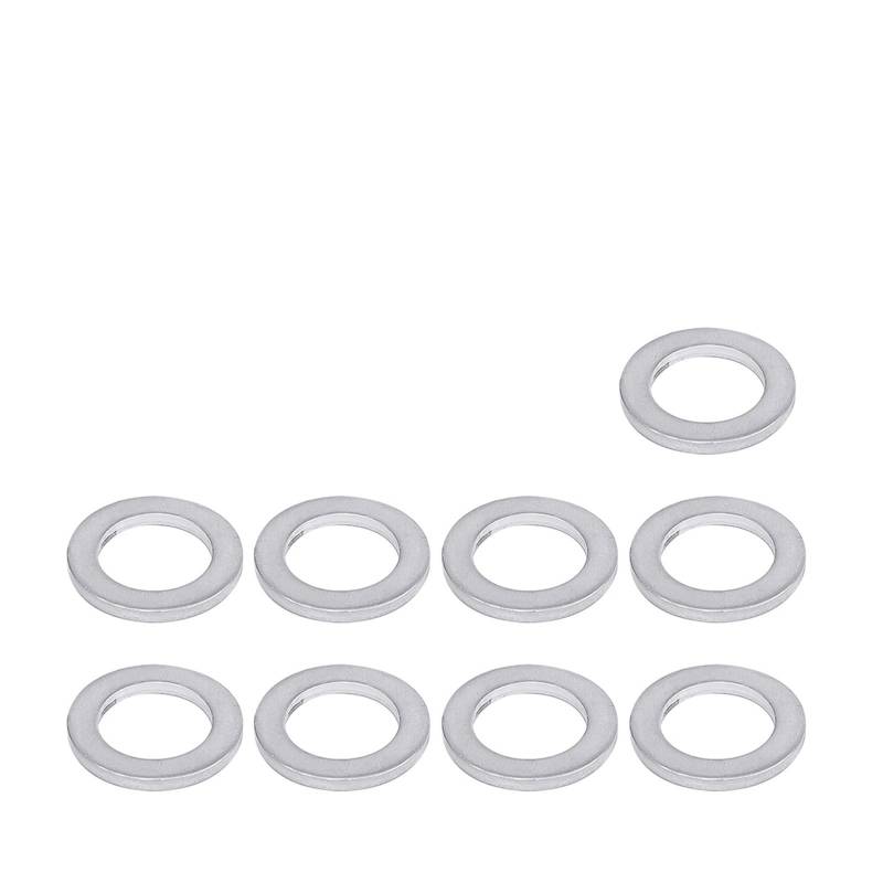 runhuabaihuo 10-100PCS Auto Motor Öl Pan Ölablass Schraube Dichtung Dichtung Ring for 14mm Loch Mutter Aluminium abdichtung Auto Teile(10pcs) von runhuabaihuo