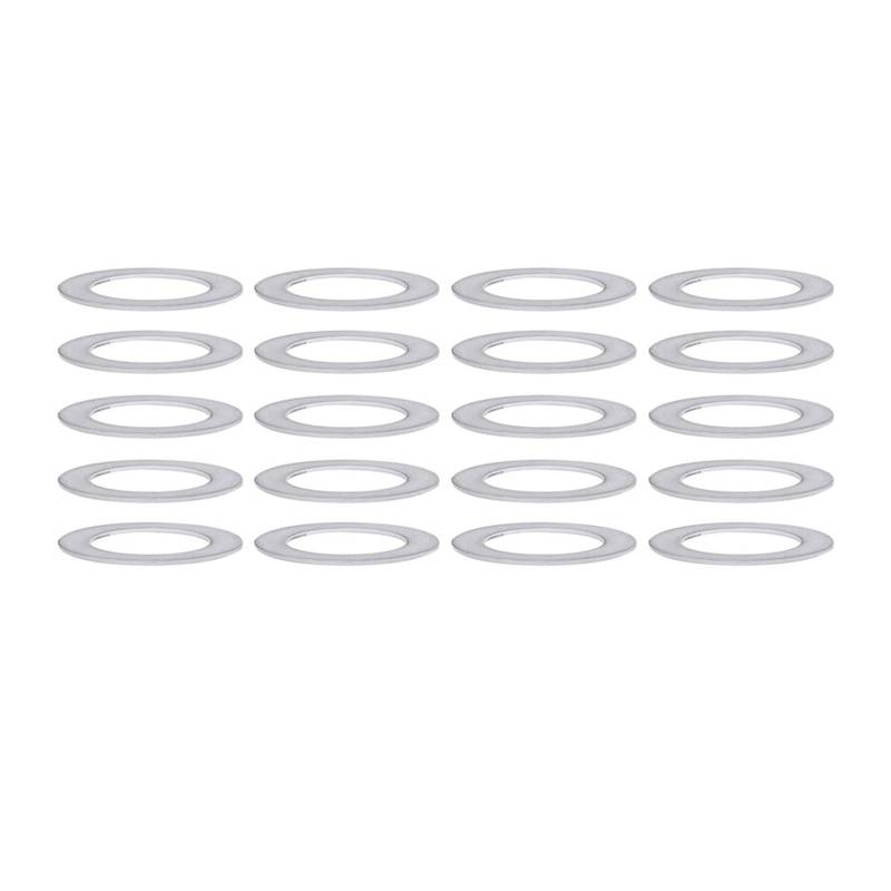 runhuabaihuo 10-100PCS Auto Motor Öl Pan Ölablass Schraube Dichtung Dichtung Ring for 14mm Loch Mutter Aluminium abdichtung Auto Teile(20pcs) von runhuabaihuo