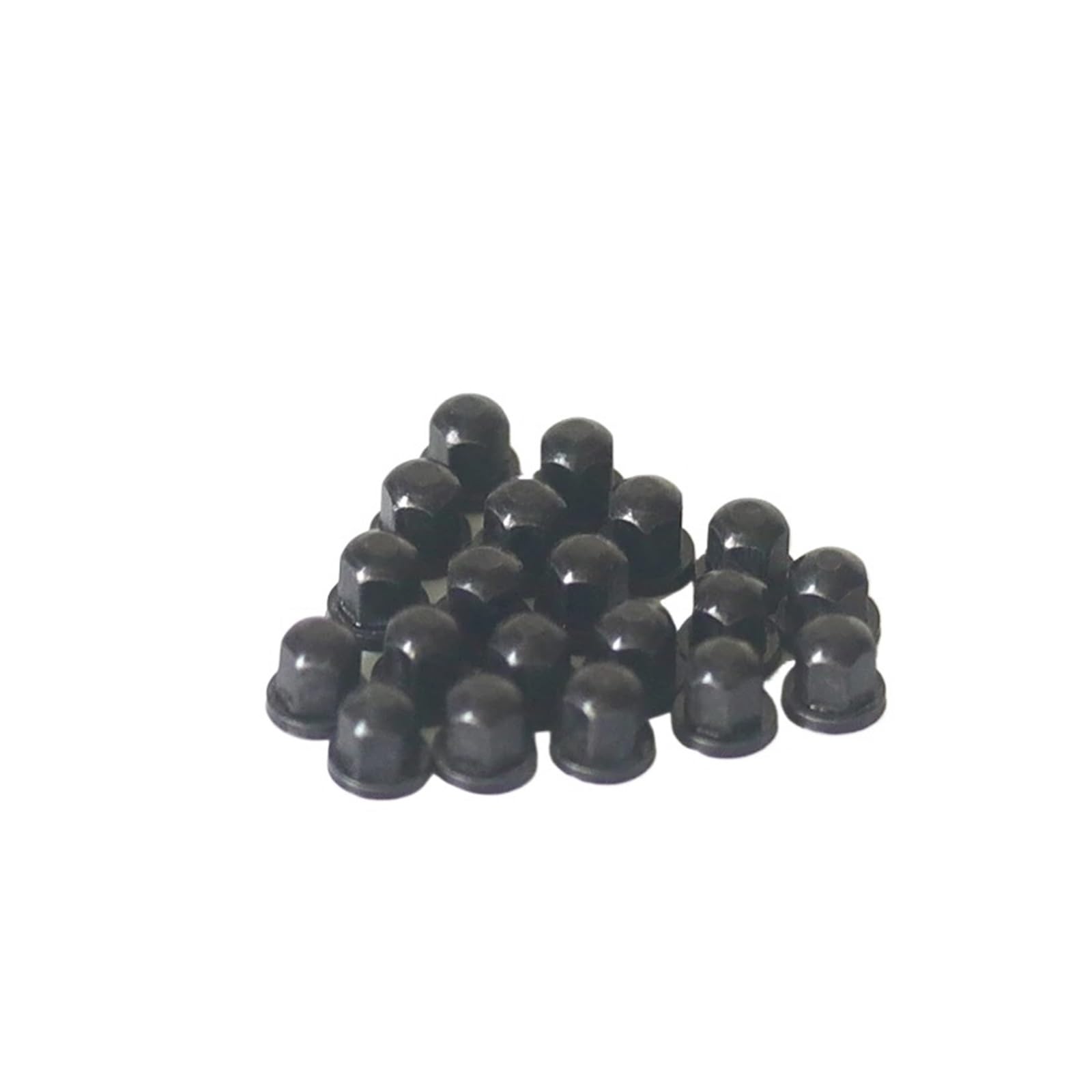 runhuabaihuo 10 Stück/20 Stück Radnabe Metallmutter M2 Schraubenteile for RC Truck Kipper 770S 56368(20pcs 3.8mm black) von runhuabaihuo