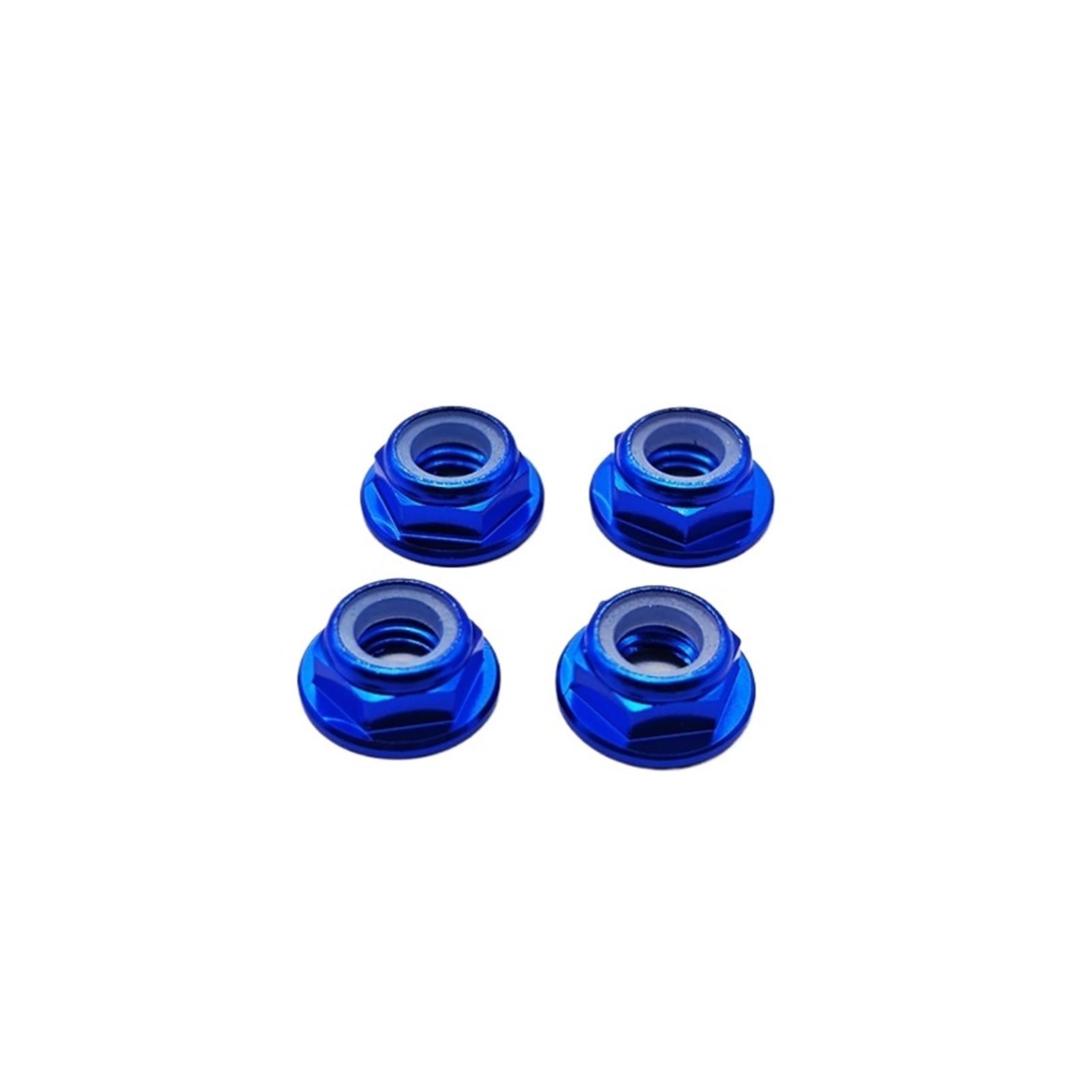 runhuabaihuo 4Pcs M5 Motor Schraube Requisiten Mutter Flansch Mutter Propeller Adapter Release Schlüssel CW CCW Kompatibel Mit RC FPV Racing Drone 2204 2205 2306 Motor(4pcs blue CCW) von runhuabaihuo