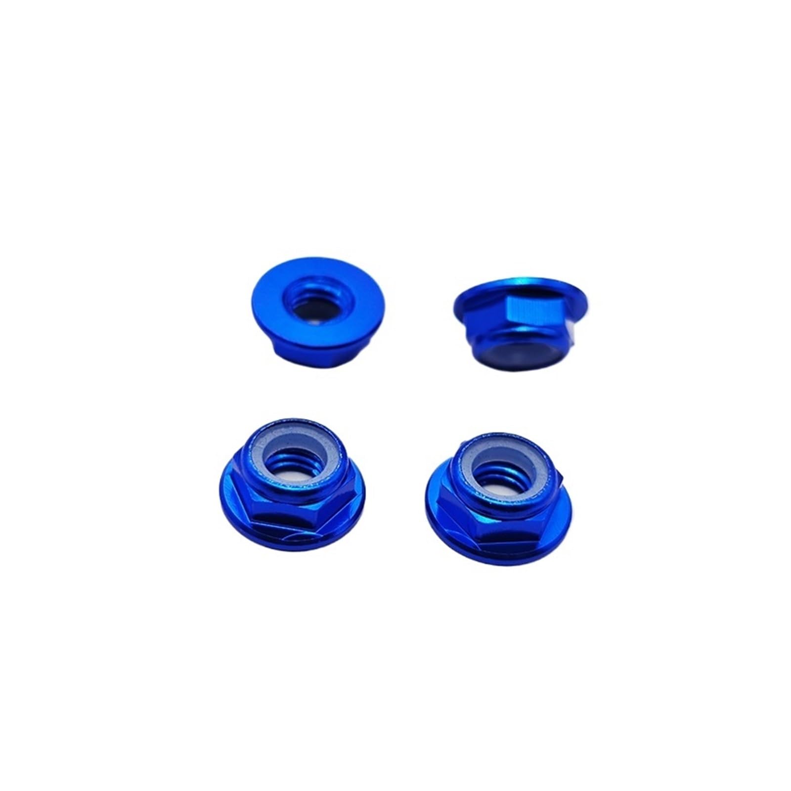 runhuabaihuo 4Pcs M5 Motor Schraube Requisiten Mutter Flansch Mutter Propeller Adapter Release Schlüssel CW CCW Kompatibel Mit RC FPV Racing Drone 2204 2205 2306 Motor(4pcs blue CW) von runhuabaihuo