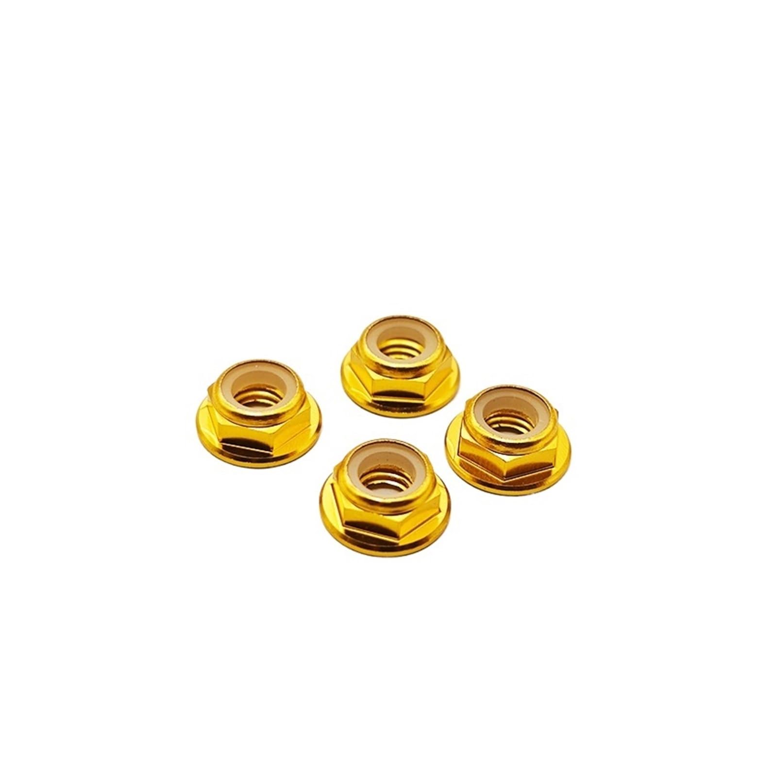 runhuabaihuo 4Pcs M5 Motor Schraube Requisiten Mutter Flansch Mutter Propeller Adapter Release Schlüssel CW CCW Kompatibel Mit RC FPV Racing Drone 2204 2205 2306 Motor(4pcs gold CCW) von runhuabaihuo