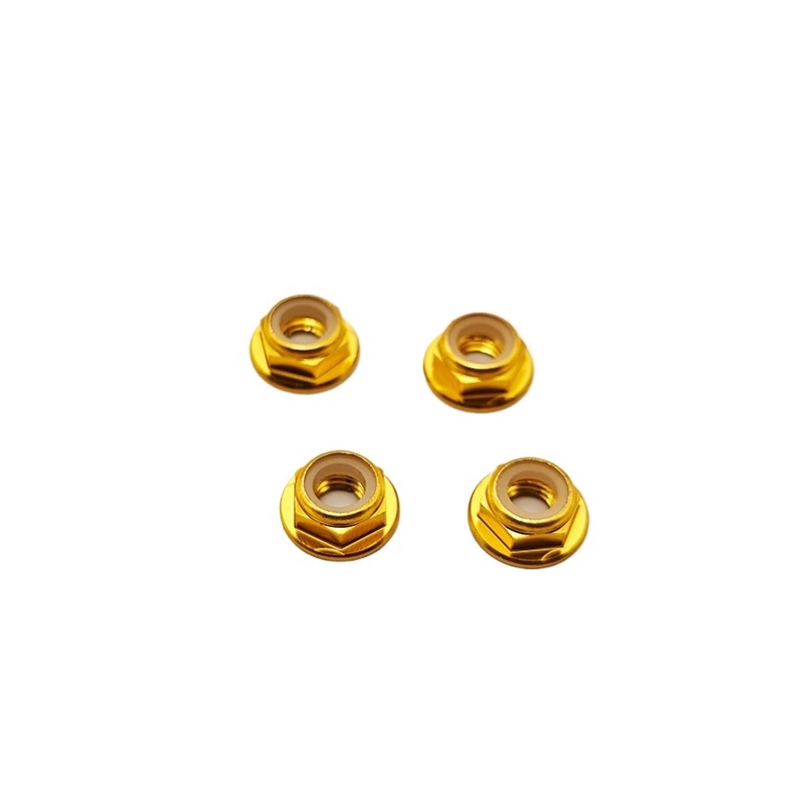 runhuabaihuo 4Pcs M5 Motor Schraube Requisiten Mutter Flansch Mutter Propeller Adapter Release Schlüssel CW CCW Kompatibel Mit RC FPV Racing Drone 2204 2205 2306 Motor(4pcs gold CW) von runhuabaihuo