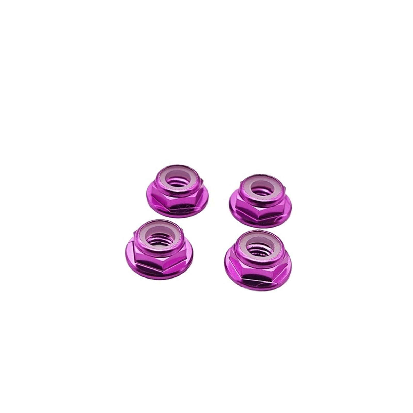 runhuabaihuo 4Pcs M5 Motor Schraube Requisiten Mutter Flansch Mutter Propeller Adapter Release Schlüssel CW CCW Kompatibel Mit RC FPV Racing Drone 2204 2205 2306 Motor(4pcs purple CCW) von runhuabaihuo