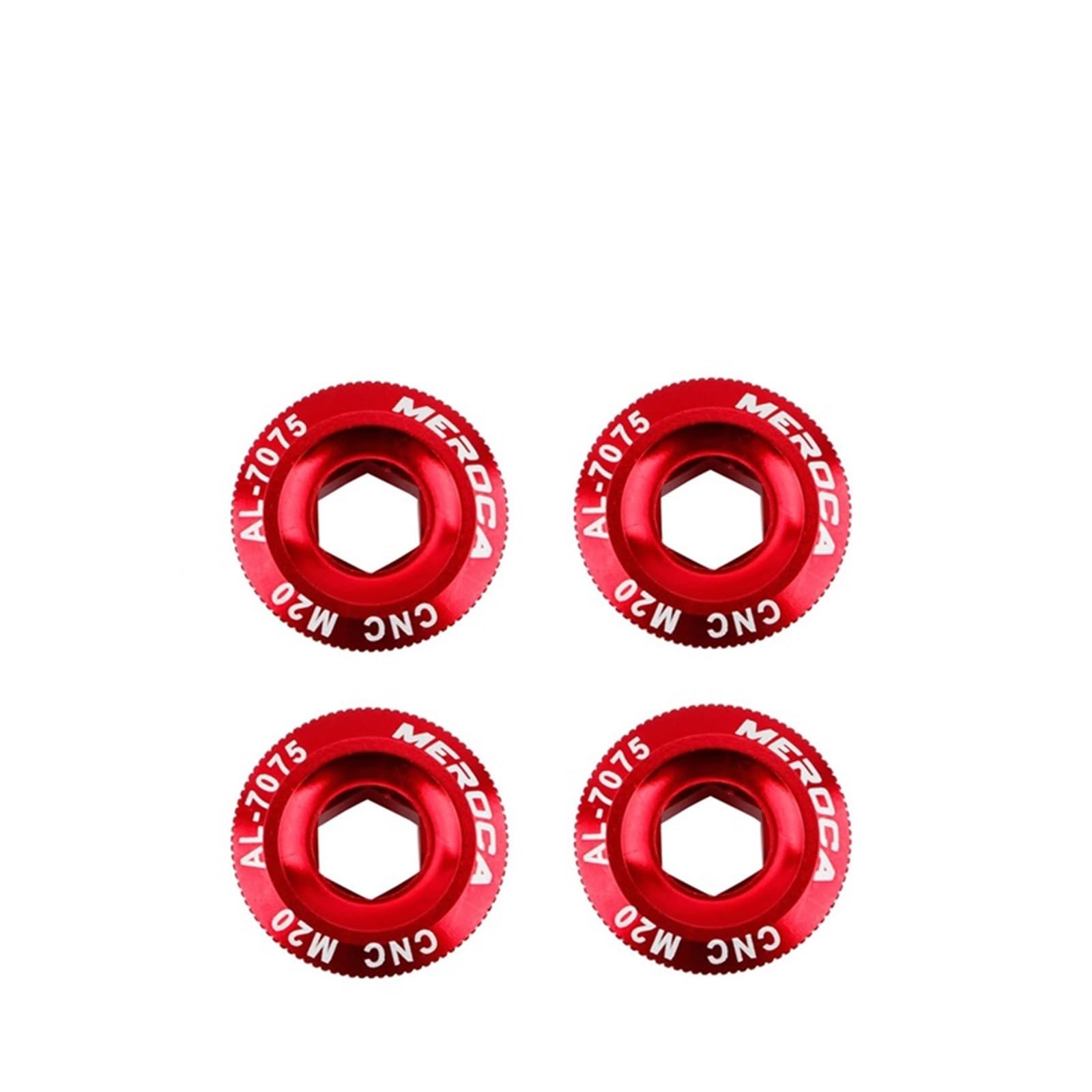 runhuabaihuo Fahrrad Kurbel Arm Befestigungs Bolzen Kurbelgarnitur Mutter Aluminium Legierung MTB Bike Kurbel Abdeckung Schraubverschluss M18 M19 M20 Bolzen for Kurbel bolzen Kappe(M20Red 4pcs) von runhuabaihuo