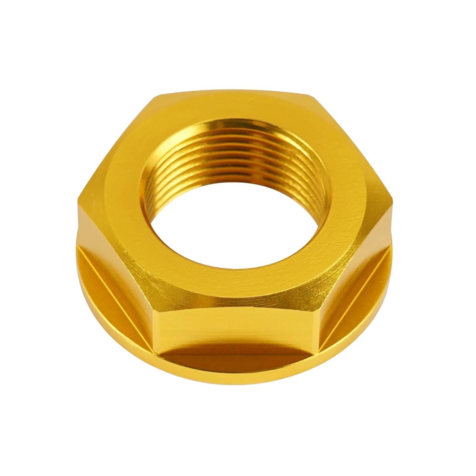 runhuabaihuo For CR125R CR250R 00-07 CRF450L CRF250RX CRF450RX CRF 250 450 R/X M22 Hinterrad Achse Welle Kontermutter Schraube Felge(Gold) von runhuabaihuo