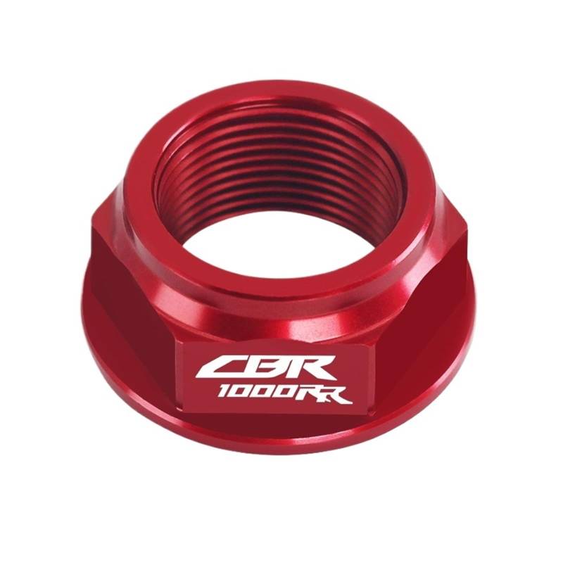 runhuabaihuo Motorrad Hinterrad Achse Mutter Schraube Bolzen for CBR600RR 2005-2016 CBR1000RR 2004-2016 Zubehör Tuerca Rueda posterior(CBR1000RR Red) von runhuabaihuo