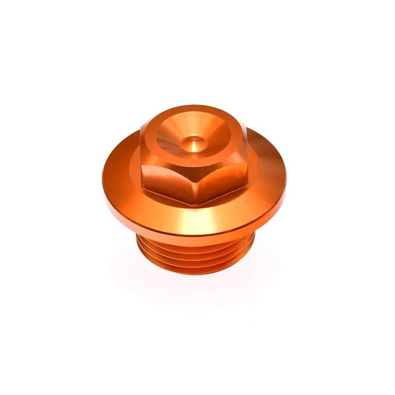 runhuabaihuo Vorder- und Hinterrad-Sicherungsmutter, Bolzen, hinterer Kettenversteller, Achsblock, Radachsmutter, Cocer for EXC XCW TE FE EC(Orange Front Screw) von runhuabaihuo