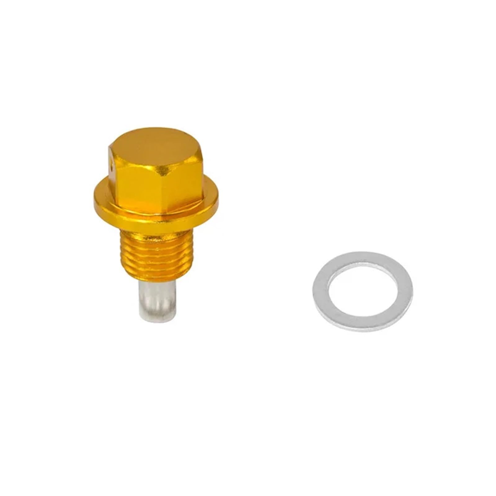 runhuabaihuo Zubehör Muttern & Schrauben Magnetische Motor Ölwanne Ablassen Adsorbieren Stecker Schraube Blau Rot M12x1,25 M14x1,5 M20x1,5(Gold,M12x1.25) von runhuabaihuo