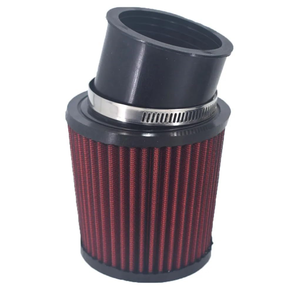 62 mm Luftfilter, kompatibel mit 212 cc GX160 GX200 Fahrrad-Gokart-Ersatz(RED) von sDtESNB