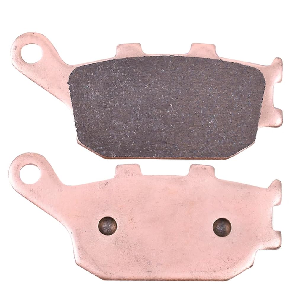 Bremsbeläge vorne und hinten kompatibel mit NC700 NC700D NC700X NC700S Auto Gearbox NC 700 Integra Scooter VT1300 Chopper VT 1300 VT1300C(1PAIR Copper Rear) von sDtESNB