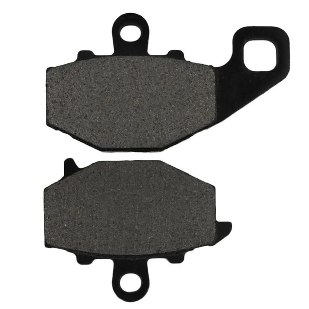 Motorrad-Bremsbeläge vorne und hinten, kompatibel mit ZX900 ZX600 ZX636 ZX9R 1996 bis 2001 ZX6R 1998 bis 2001 ZX 636 600 900 6R 9R(1 Pair Rear Pads) von sDtESNB