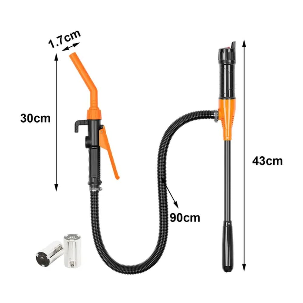 Tragbare Mehrzweck-Flüssigkeitstransferpumpe mit 2,4 GPM Kompatibel mit Ölwechsel und Bremsflüssigkeitstransfer, kompatibel mit Differentialflüssigkeit von sDtESNB