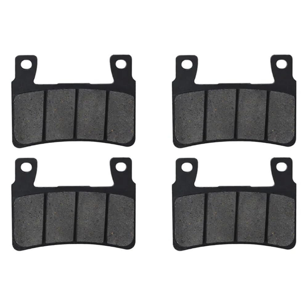 Vorderer und hinterer Bremsbelagsatz, kompatibel mit CB400 VTEC 400 I II 1999–2004 Super Four NC39 1999–2003 CB1300 CB1300 400(2 Pairs Front Pads) von sDtESNB