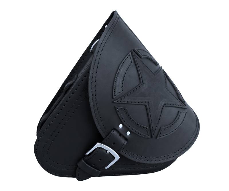 sako - S591 Star Black Motorrad Satteltasche - Motorradtasche für die Linke Seite - Motorrad Zubehör - Motorrad Tasche - Motorrad Satteltaschen - Chopper von sako