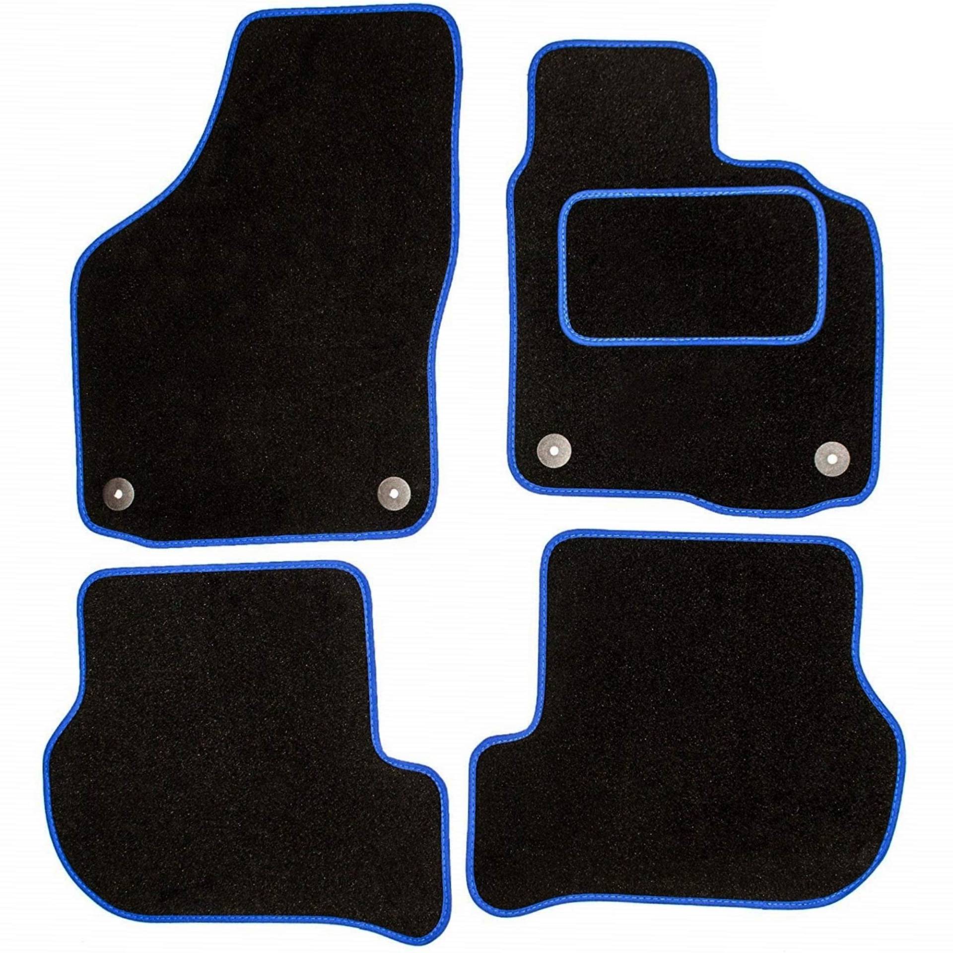 Sakura WW8258BU Fußmatte, Rubber Heelpad, Blauer Rand, Stück: 1 von sakura