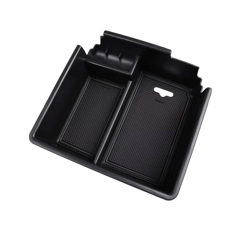 sanehou Armlehnen Aufbewahrungsbox Kompatibel Mit Ford Für Ranger 2019 2020 2021 2022 2023 Center Console Organizer Armlehne Aufbewahrungsbox Für Autodekorationszubehör(Black) von sanehou