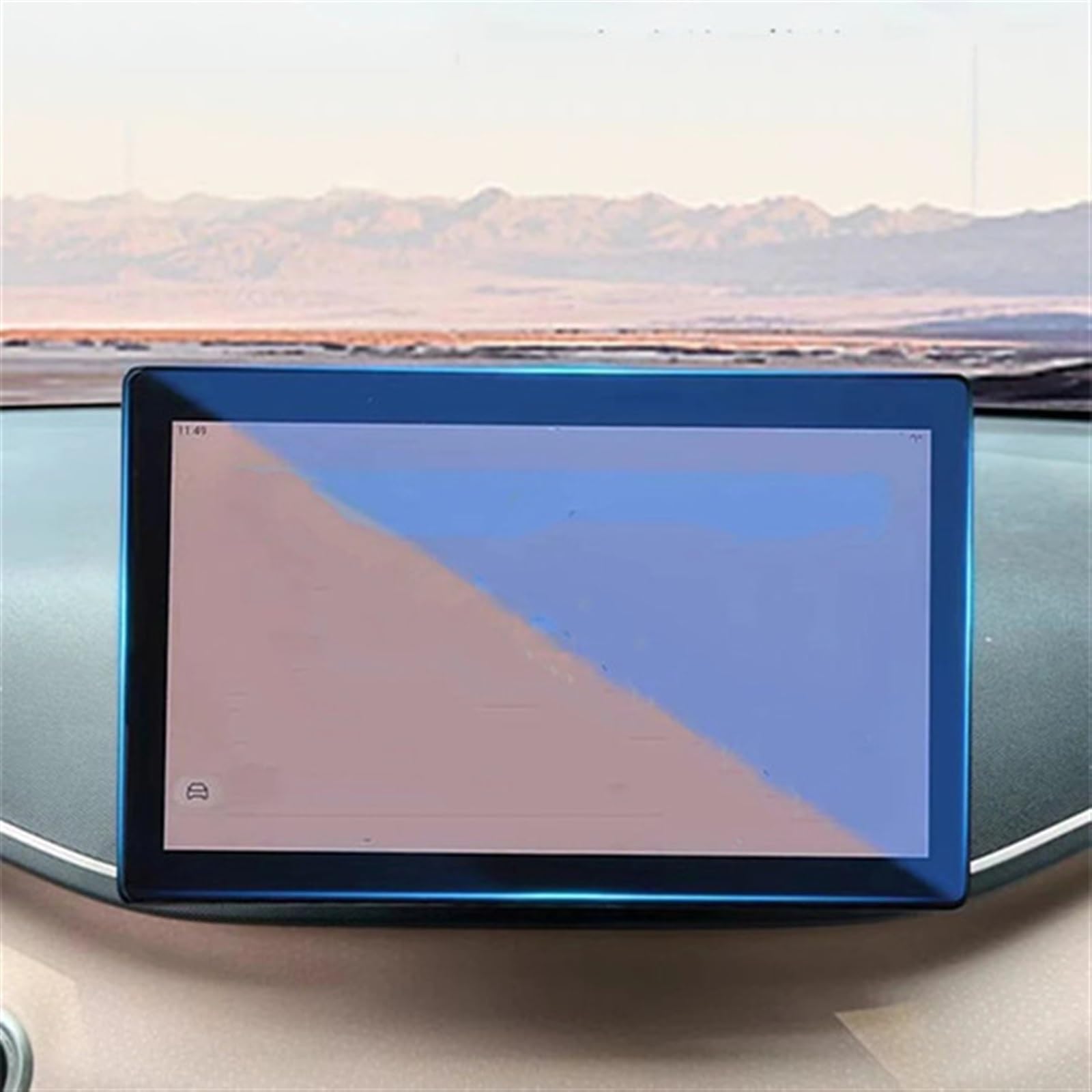 sanehou Auto Navigation Schutzfolie Kompatibel Mit BYD Für Segull 2023 2024 Auto-Innenraum-Armaturenbrett-Schutzfolie Displayschutzfolie Aus Gehärtetem Glas Autozubehör(GPS) von sanehou