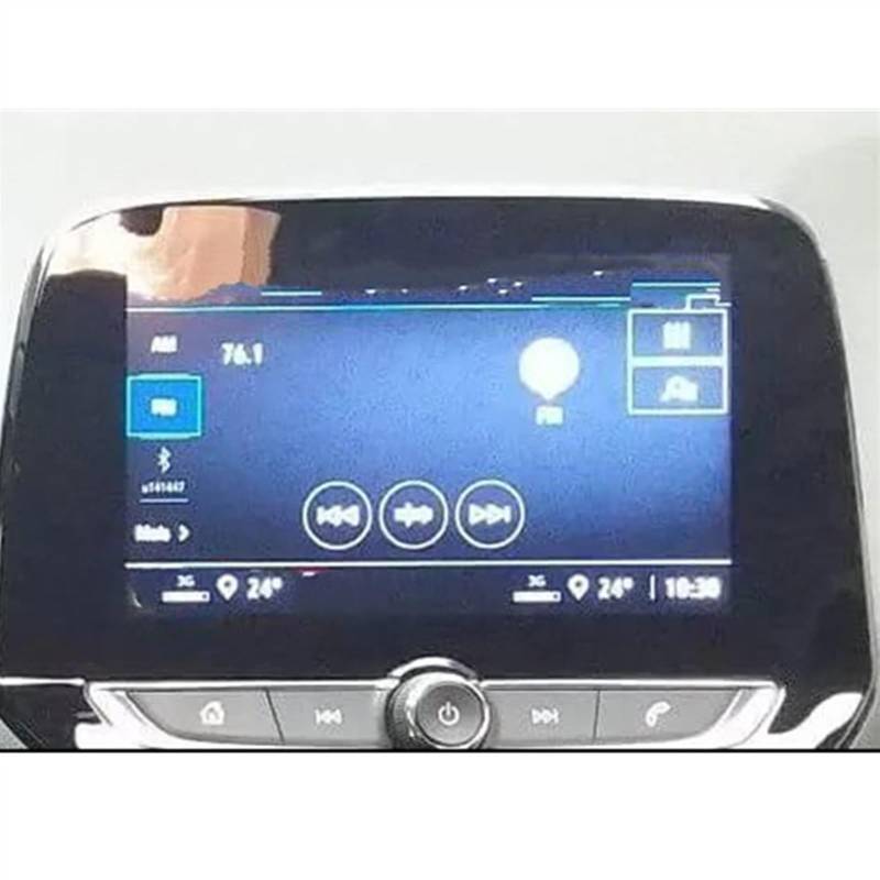 sanehou Auto Navigation Schutzfolie Kompatibel Mit Chevrolet Für Onix Plus Für Turbo 2020 8 Zoll Autoinnenraum Mittelkonsole Transparente Displayschutzfolie Autozubehör von sanehou