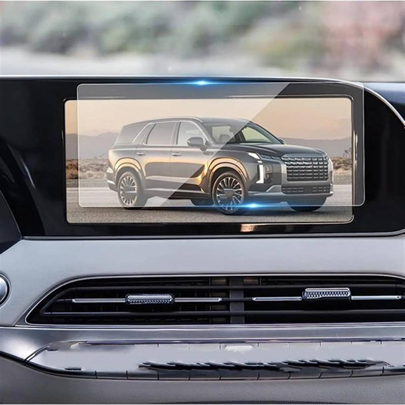 sanehou Auto Navigation Schutzfolie Kompatibel Mit Hyundai Für Palisade 2019 2020 2021 10,25 Zoll Autonavigationsbildschirm-Schutzfolienaufkleber Autoinnenraum-Schutzfolie von sanehou