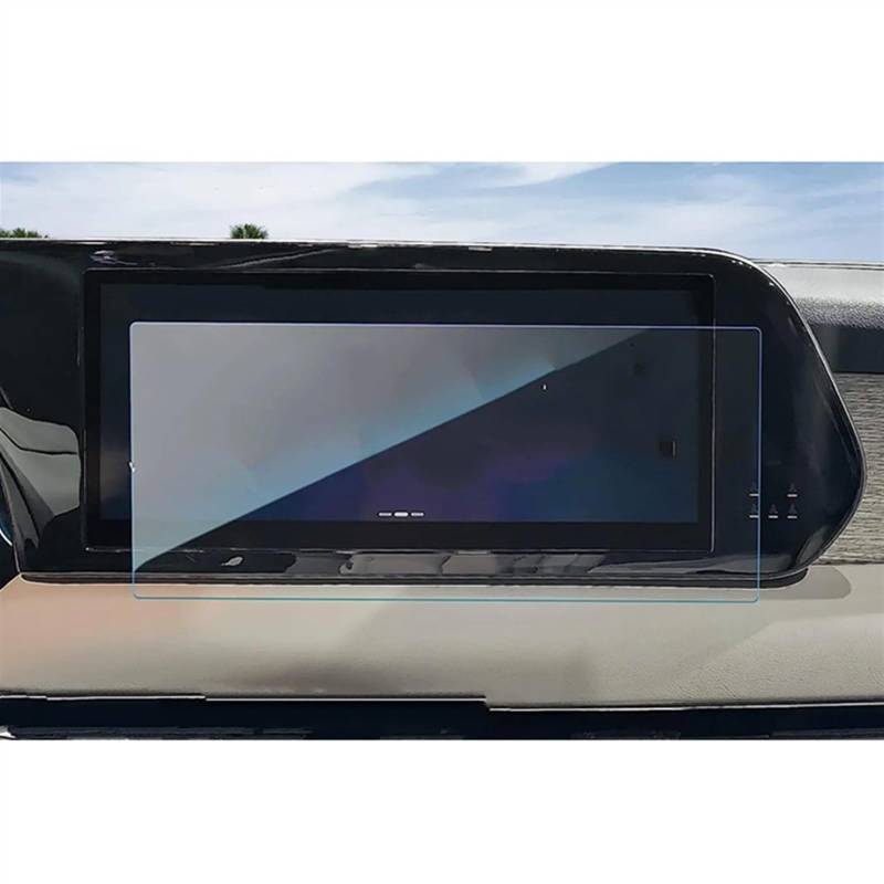 sanehou Auto Navigation Schutzfolie Kompatibel Mit Hyundai Für Palisade 2023 12,3 Zoll Autonavigationsbildschirm-Schutzfolienaufkleber Autoinstrument Transparente Schutzfolie von sanehou