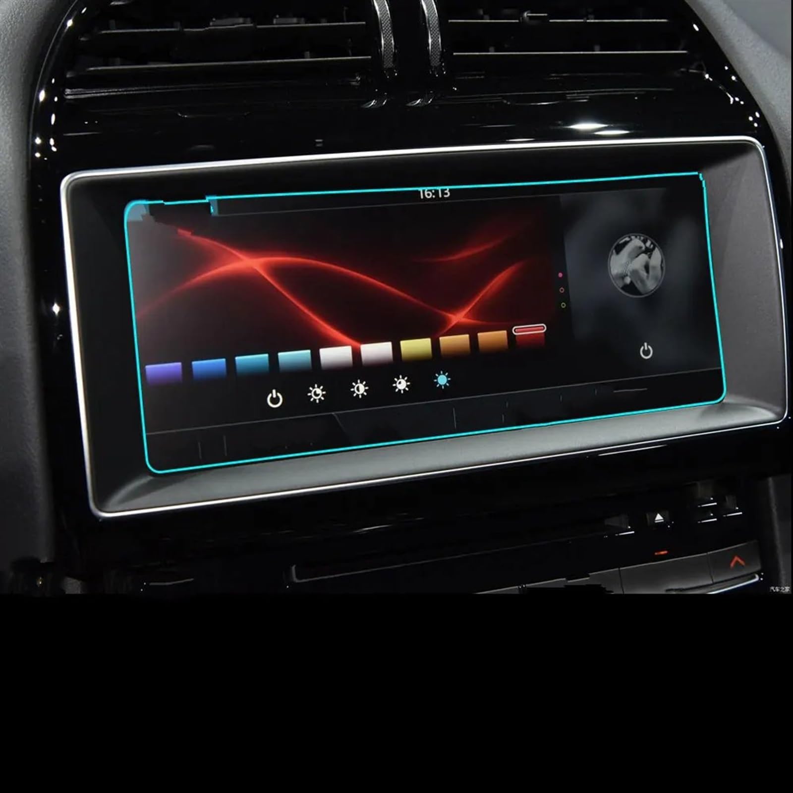 sanehou Auto Navigation Schutzfolie Kompatibel Mit Jaguar Für F-Pace Xfl 2019 Autonavigation Displayschutzfolie Aufkleber Autoinnenraum Schutzfolie Autoinnenraum Zubehör von sanehou