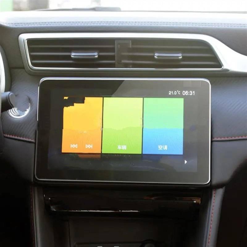 sanehou Auto Navigation Schutzfolie Kompatibel Mit Mg Für Zs Für Ev 2022 10,1 Zoll Navigationsdisplay-Schutzfolie Schutzfolie Aus Gehärtetem Glas Autozubehör von sanehou