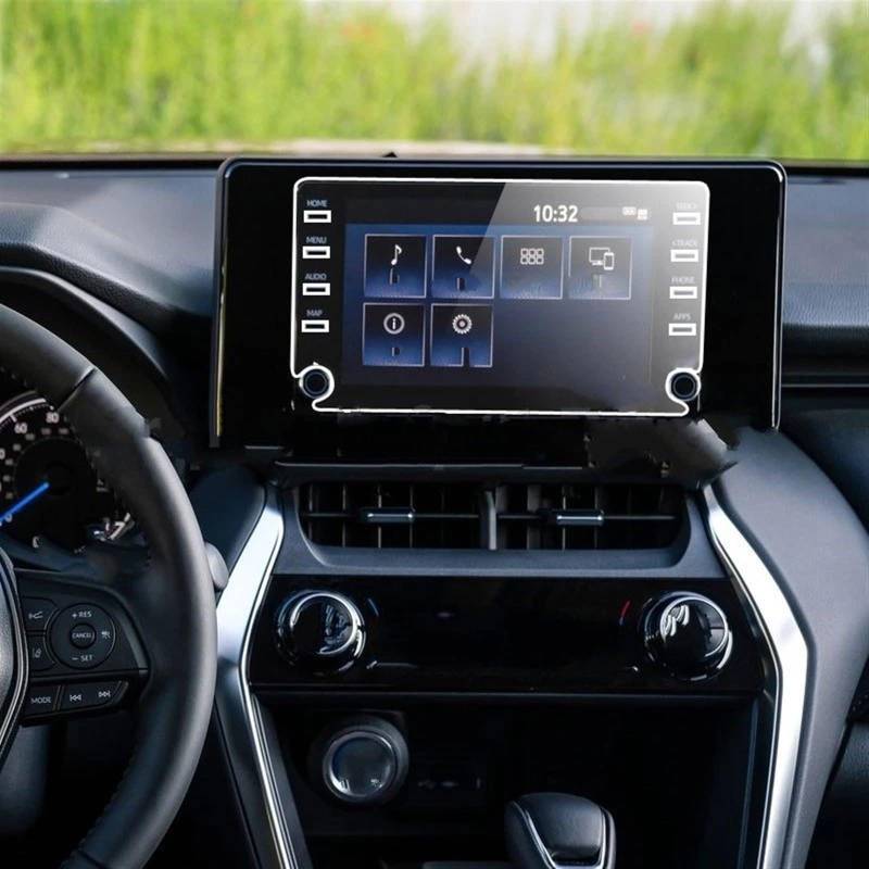 sanehou Auto Navigation Schutzfolie Kompatibel Mit Toyota Für Venza 2021 2022 8 Zoll Auto Navigation Schutz Film Gehärtetem Glas Screen Schutz Film Auto Zubehör von sanehou