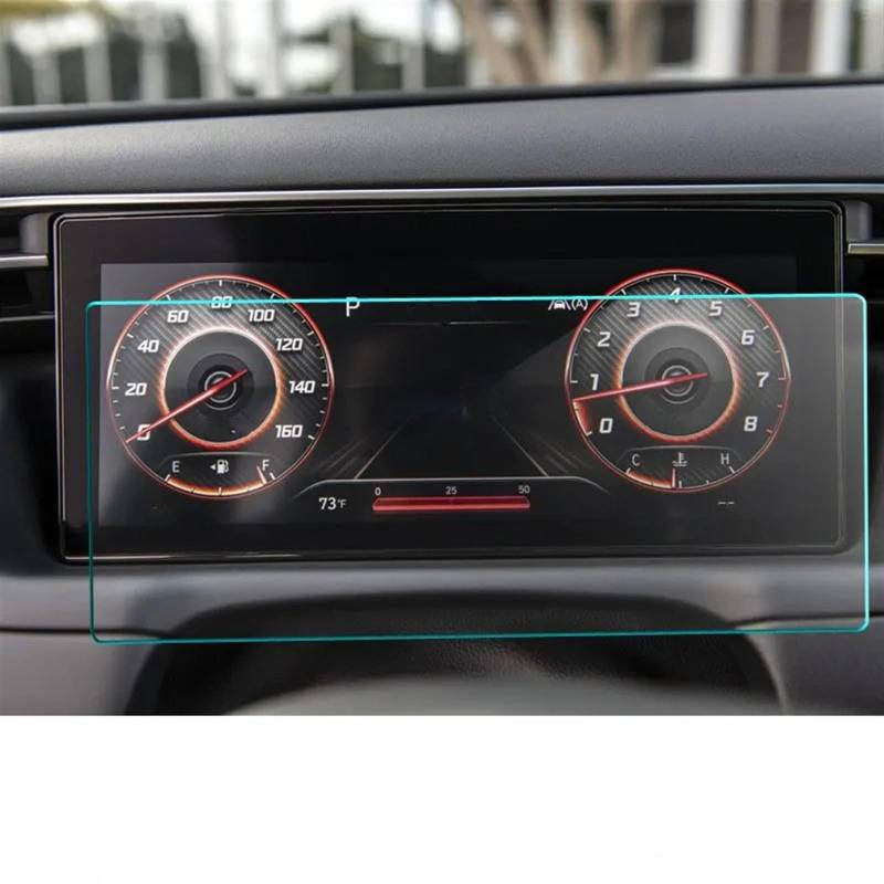 sanehou Auto Navigation Schutzfolie Kompatibel Mit Tucson Für Nx4 2021 Autoinnenraum Mittelkonsole Transparente Displayschutzfolie Autonavigation Displayschutzaufkleber von sanehou