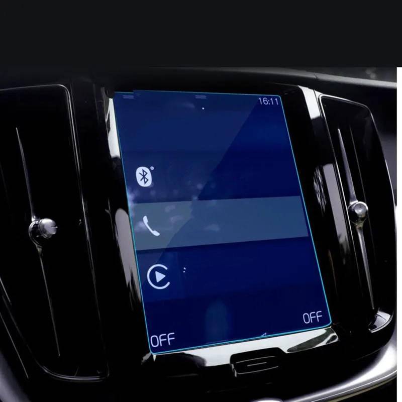 sanehou Auto Navigation Schutzfolie Kompatibel Mit Volvo Für V60 Für V90 2018 2019 2020 Auto-Innenraum-Armaturenbrett-Schutzfolie Schutzfolie Aus Gehärtetem Glas Autozubehör von sanehou