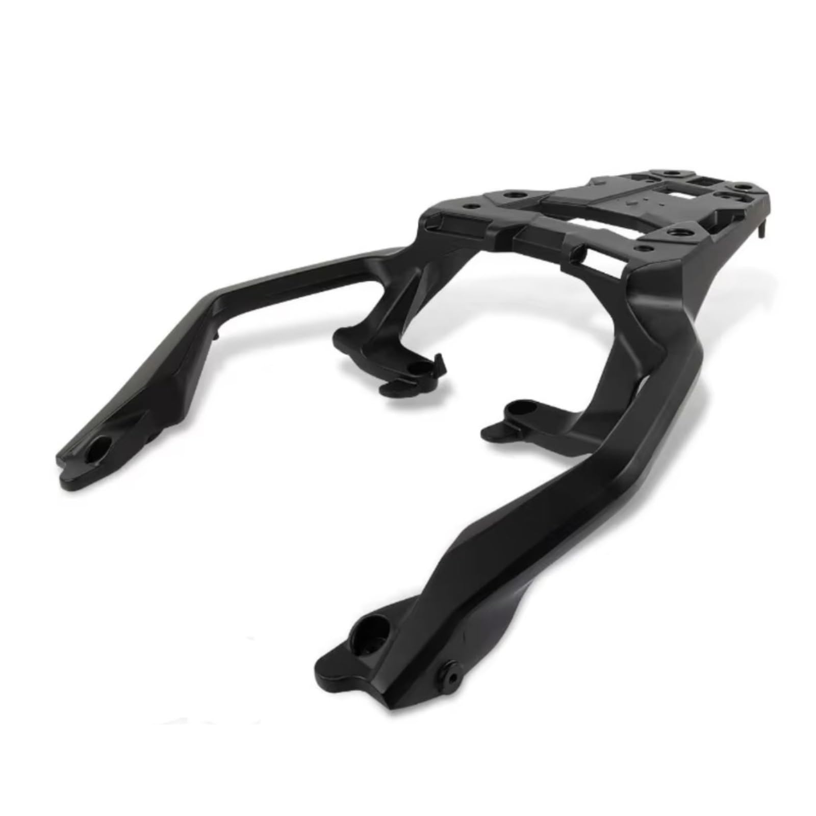 sanehou Motorrad Hinter Gepäckträger Für XADV 750 Für Forza 750 Für NC 750 2021 2022 2023 2024 Motorrad Hinten Gepäckträger Abnehmbare Motorrad Zubehör Halter Für Regal(Black) von sanehou