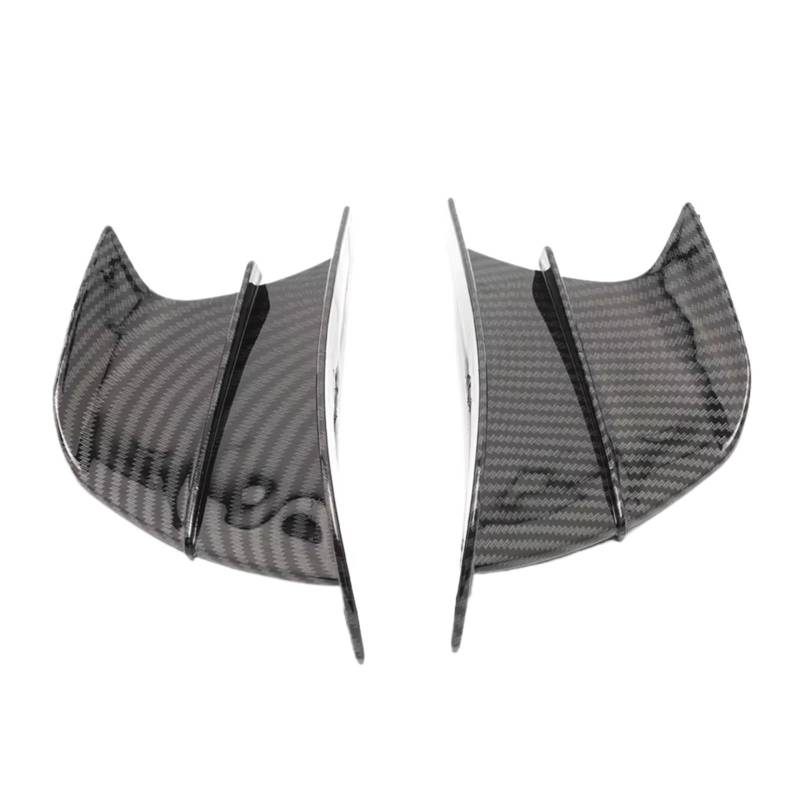 sanehou Motorrad Seitenspoiler Für CBR600 Für CBR1000 Motorrad Winglet Deflektor Verkleidung Seite Für Flügel Spoiler Aerodynamische Motorrad Zubehör(Carbon Fibre) von sanehou