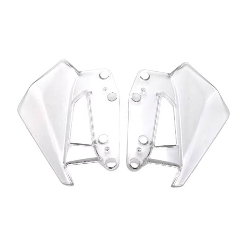 sanehou Motorrad Seitenspoiler Für R1300Gs Für Abenteuer 2023 2024 Carbon Look Windschutzscheibe Side Wind Defflektor Spoiler Fliegenbildschirm Windschutzscheiben -Motorrad -Zubehör(Transparent) von sanehou