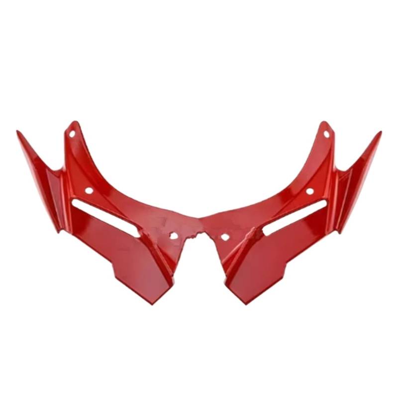 sanehou Motorrad Seitenspoiler Für ZX-25R Für ZX-4R 2021 2022 2023 2024 Spoiler Klein Für Flügel Aerodynamisch Für Flügel Kit Spoiler Protector Motorrad Zubehör(Red) von sanehou