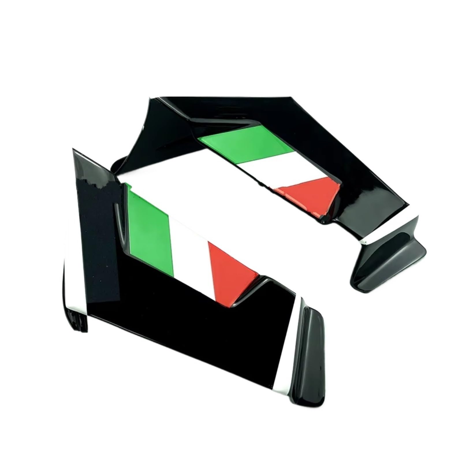 sanehou Motorrad Seitenspoiler Kompatibel Mit Aprilia Für RS660 Für Tuono 660 2021 2022 2023 Für Naked Frontspoiler Winglet Aerodynamik Für Wing Kit Spoiler(Multi-Colored) von sanehou