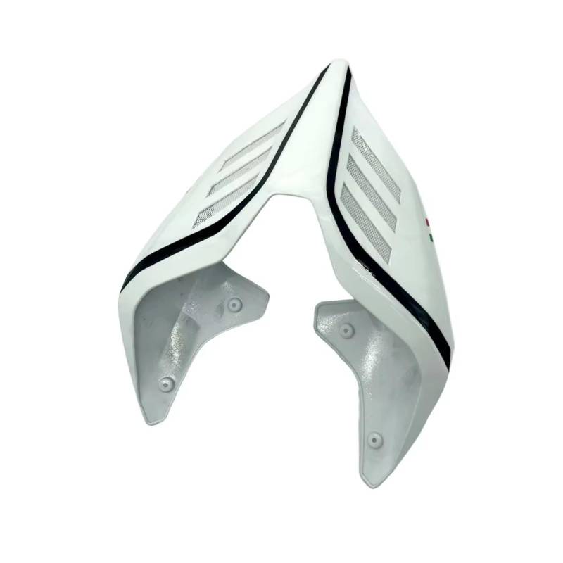 sanehou Motorrad Seitenspoiler Kompatibel Mit Ducati Für Panigale Für V4/S/R 2018 2019 2020 2021 2022 2023 Motorrad Hinten Für Sitzverkleidung Heckschwanz Für Sitzabdeckungsplatte Spoiler(White) von sanehou