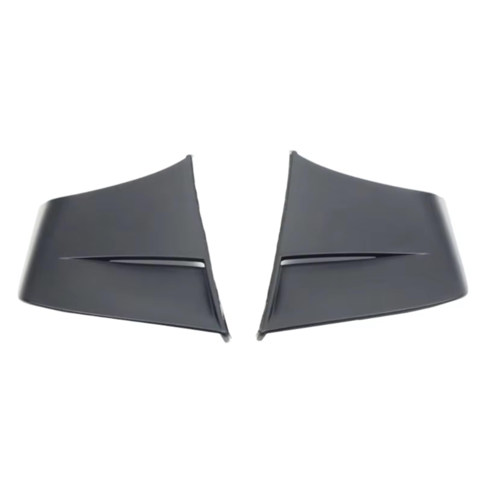 sanehou Motorrad Seitenspoiler Kompatibel Mit Kawasaki-Motorrad-Winglets Universellem Seitenverkleidungs-Winglets-Spoiler Aerodynamisch Für Flügelwind Für Flügel-modifiziertes Zubehör(for Matt Black) von sanehou