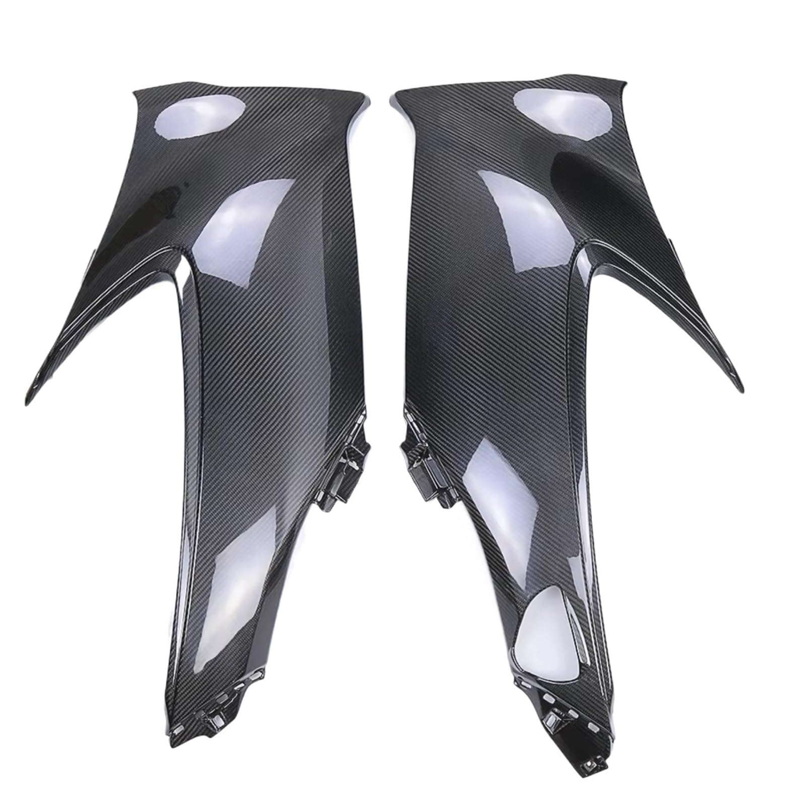 sanehou Motorrad Seitenspoiler Kompatibel Mit Suzuki Für GSX1300R 2021 2022 2023 2024 Motorrad-Seitenteile Links Rechts Spoilerverkleidung Verkleidungszubehör von sanehou