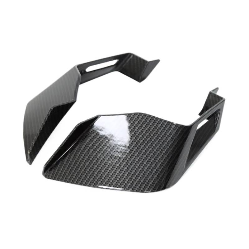 sanehou Motorrad Seitenspoiler Kompatibel Mit Suzuki Für GSX250R Für GSX250 2017–2023 Motorrad-Winglets Aerodynamische Flügel Spoiler Verkleidung Abtrieb(Carbon Fiber) von sanehou