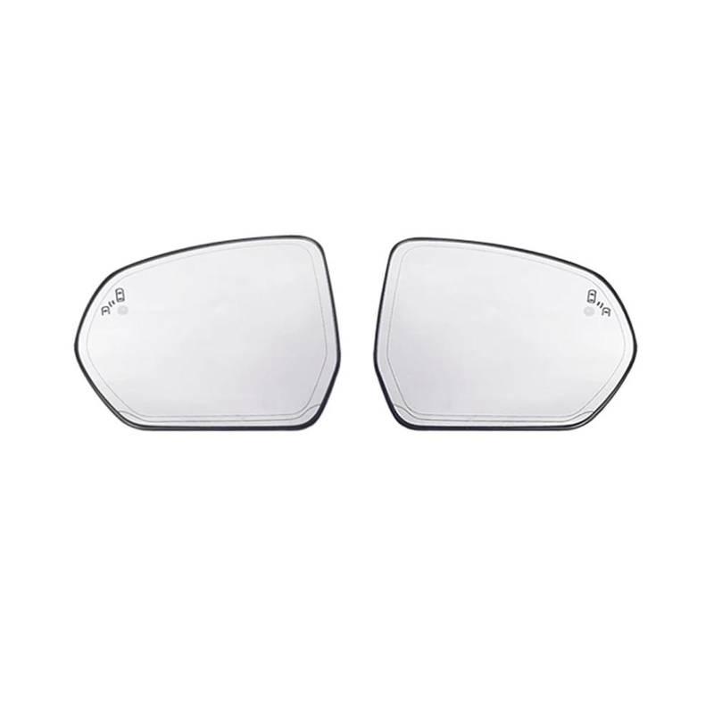 sanehou Rückspiegelglas Kompatibel Mit Ford Für Taurus 2015-2018 Ersatz-Seitenspiegel Reflektierende Linse Rückspiegellinsen Glas Mit Beheizbarem Toten Winkel 1 Stück(1 Pair) von sanehou